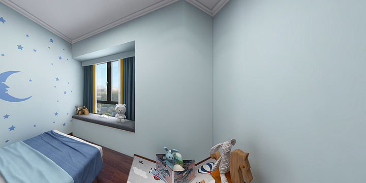 天木设计-中海锦城阿珠雅居(北欧)-装修设计方案