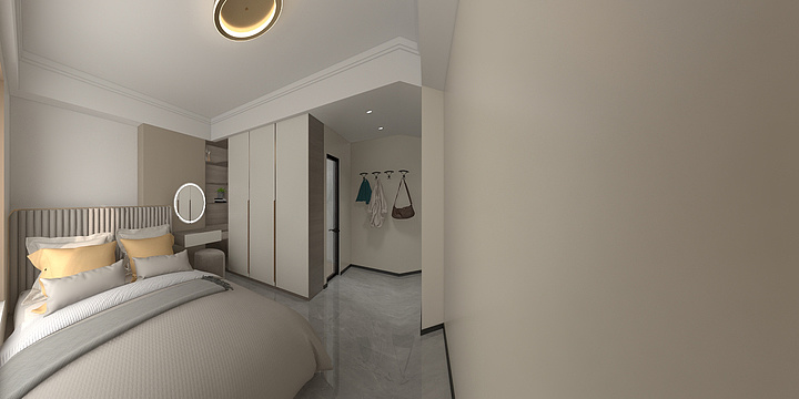 可可装饰设计-誉品盈居C-502-装修设计方案