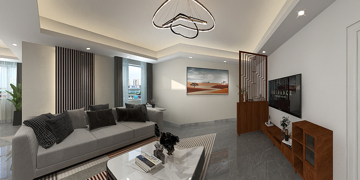 吴根宝-三房两厅现代简约-装修设计方案