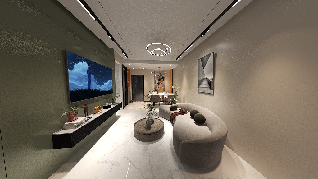 菁木全案-俊发盛唐城-装修设计方案