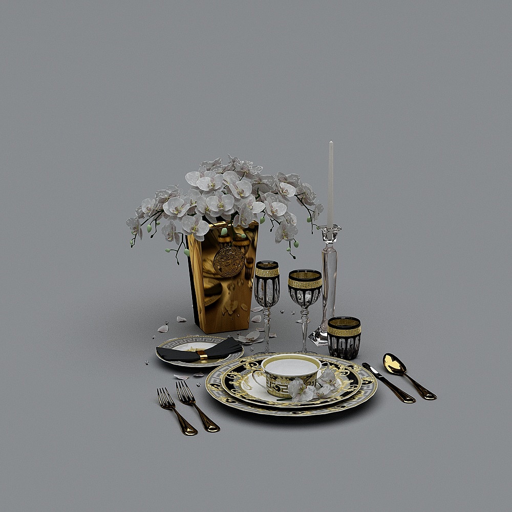饰品-轻奢-123D模型