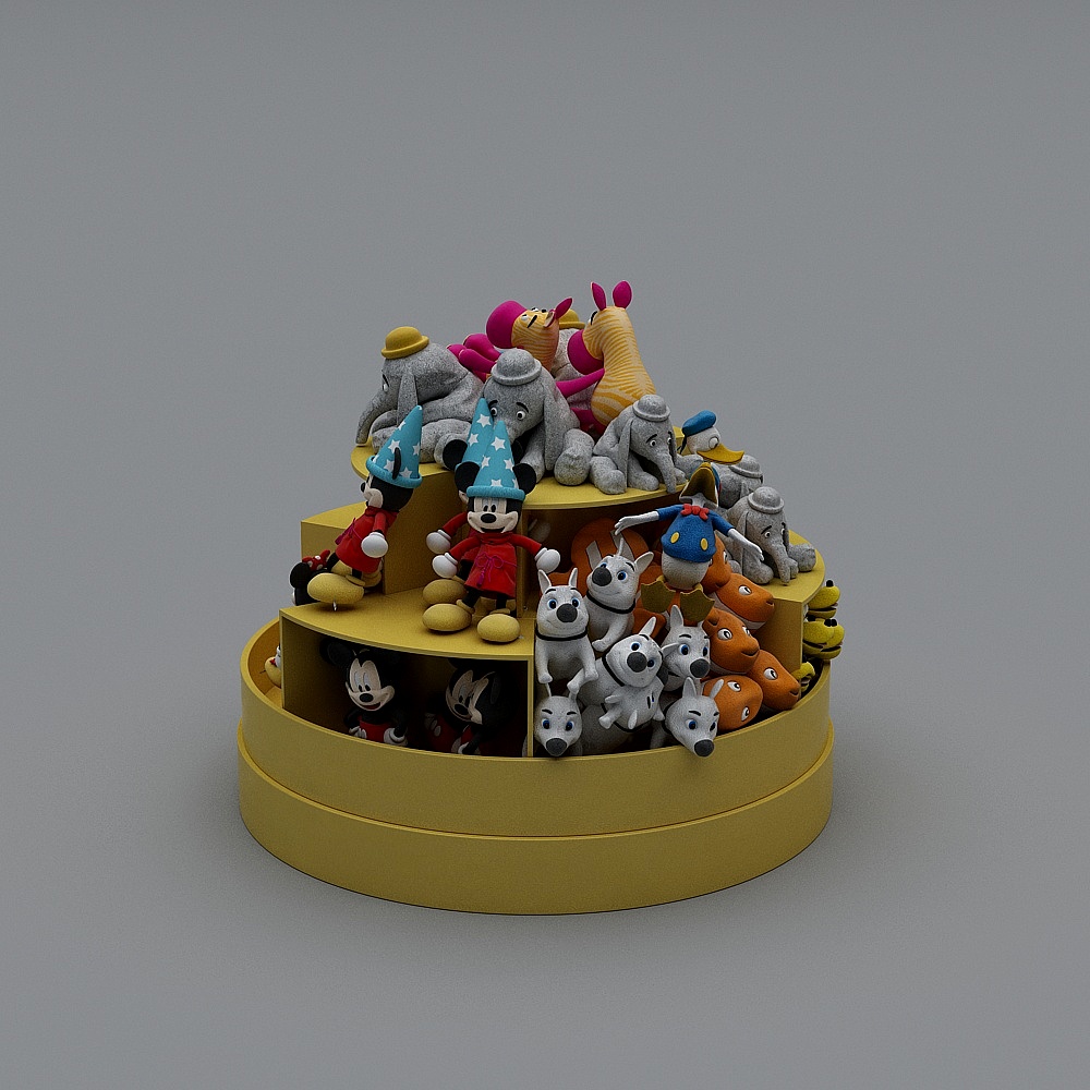 摆件-玩具-米老鼠和其他3D模型