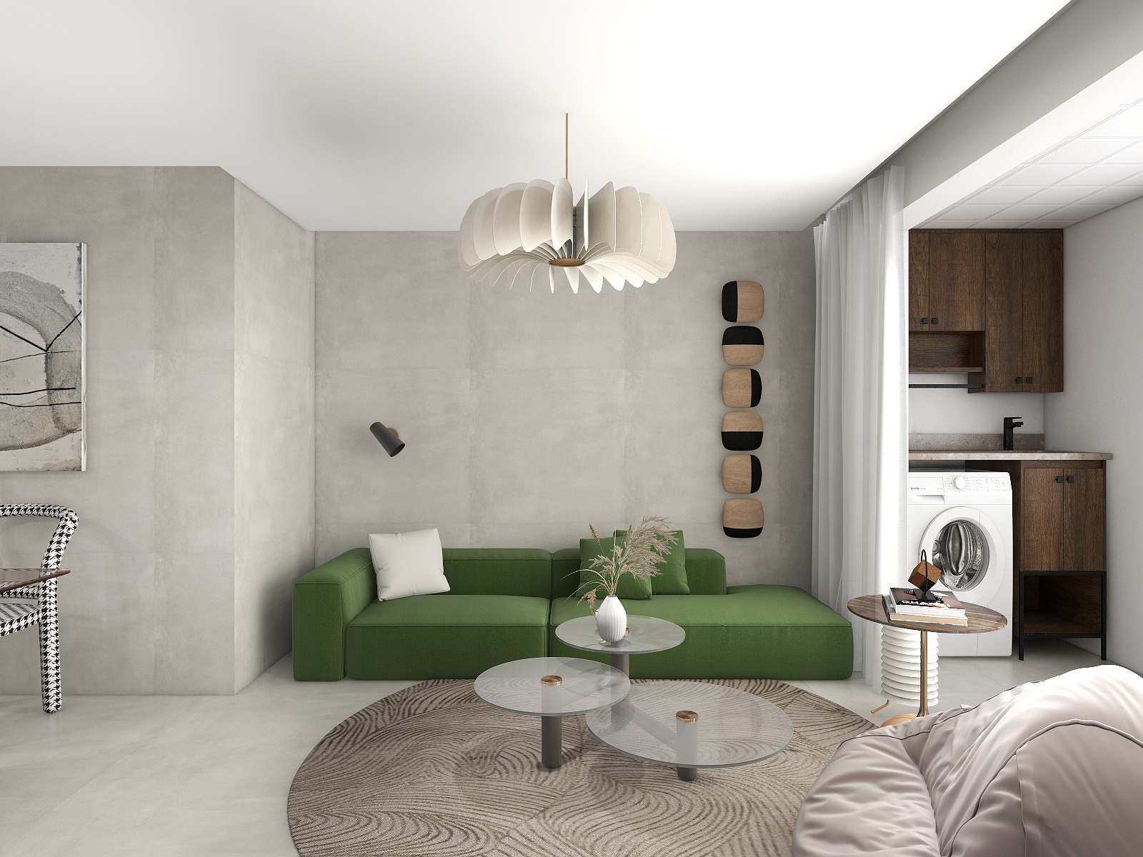 匠蕴装饰-皓月天誉C1户型94平.dwg-装修设计方案