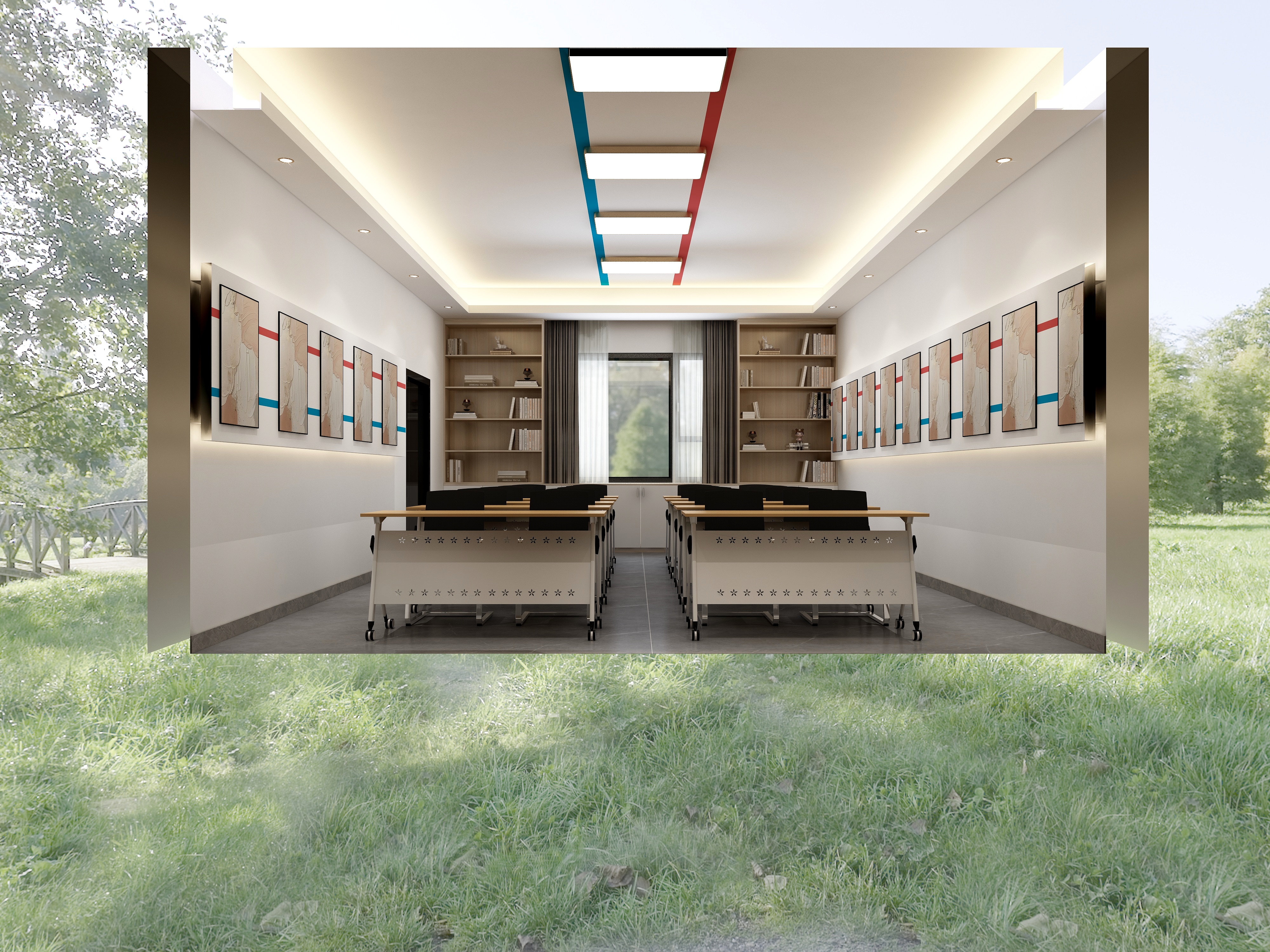 HuantsiA-学习会议室-装修设计方案