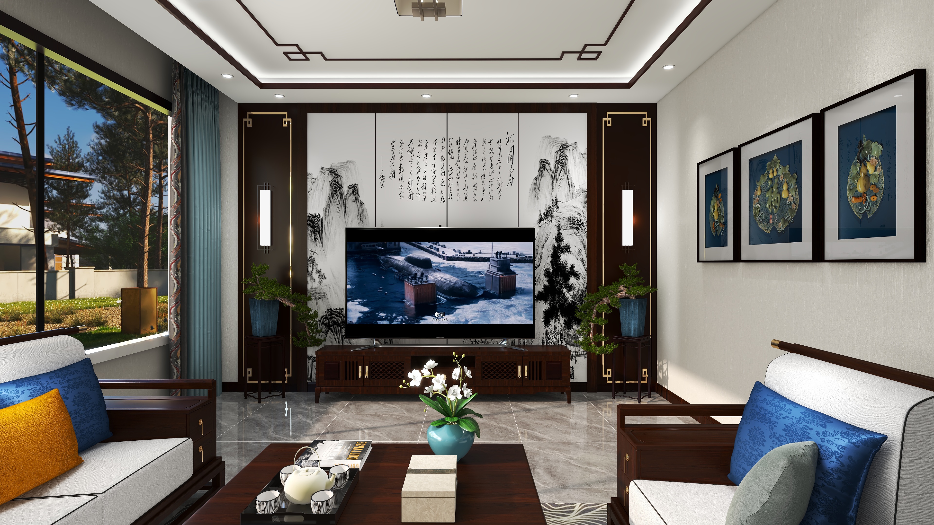 90度全屋定制靖边店-枣刺梁自建房.dwg-装修设计方案