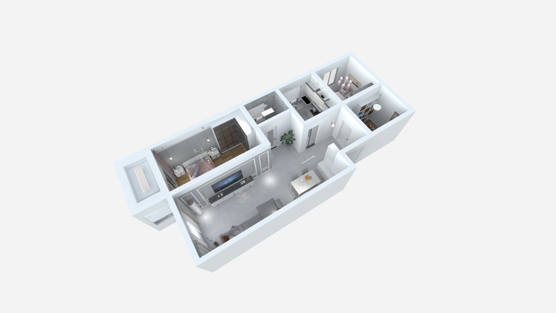 zero空间设计工作室-石家庄-装修设计方案