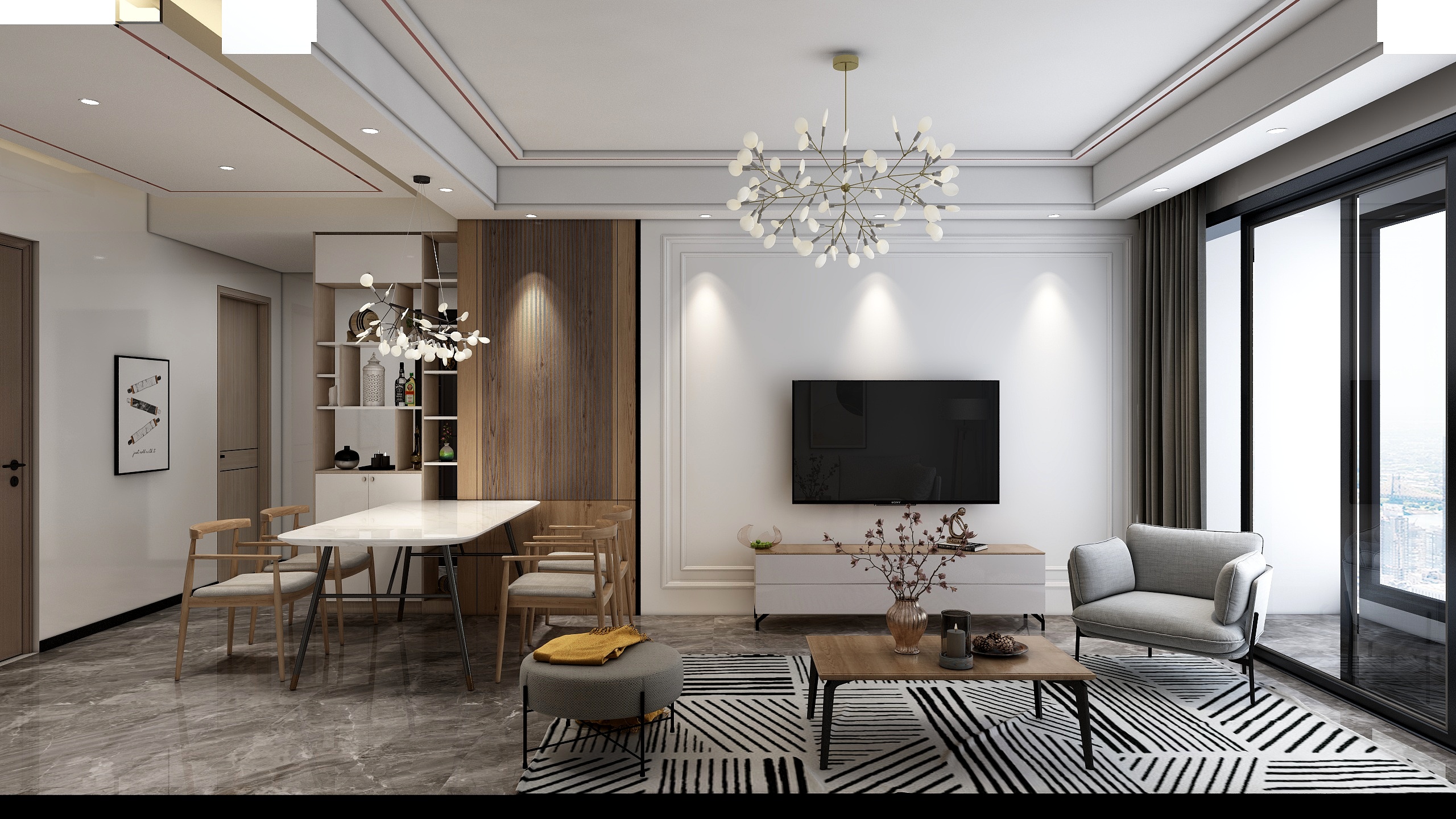 邓工123456-国瑞华庭13-404余总雅居-装修设计方案