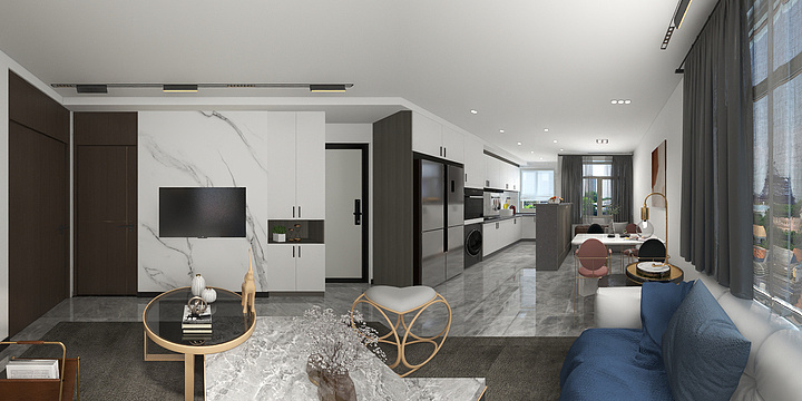 挺个侯设计-城隆府74-装修设计方案