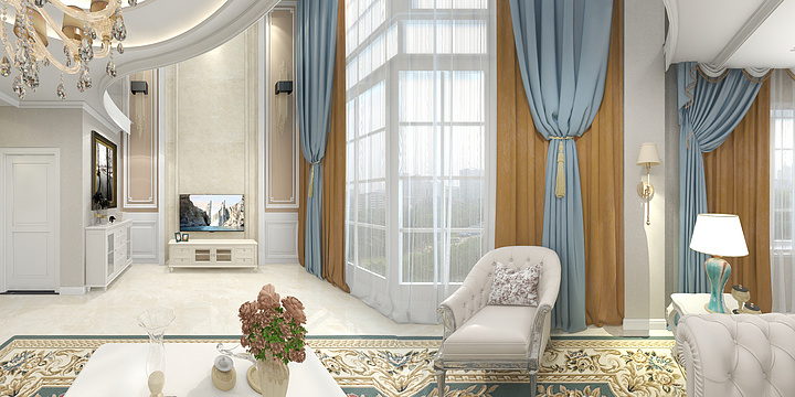 佳澳-简欧风格-装修设计方案