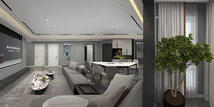 设计部11111111-雍景天下122平方-装修设计方案