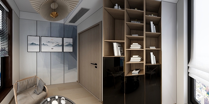 胡饰长-中梁127户型-装修设计方案