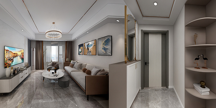 xuyanjie-象山玉园5-203.dwg-装修设计方案