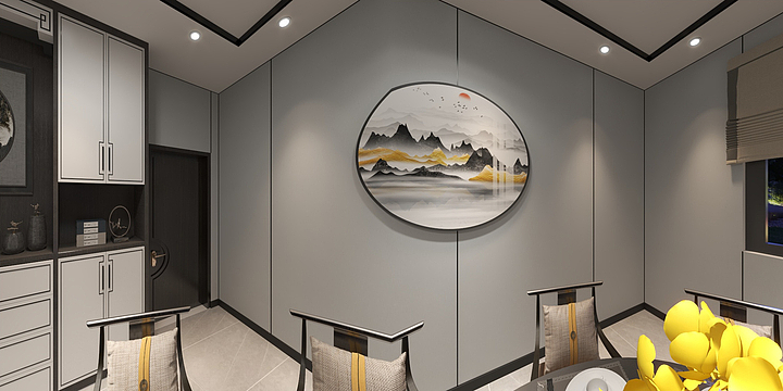 景翔装饰_刘雪飞-农庄-装修设计方案