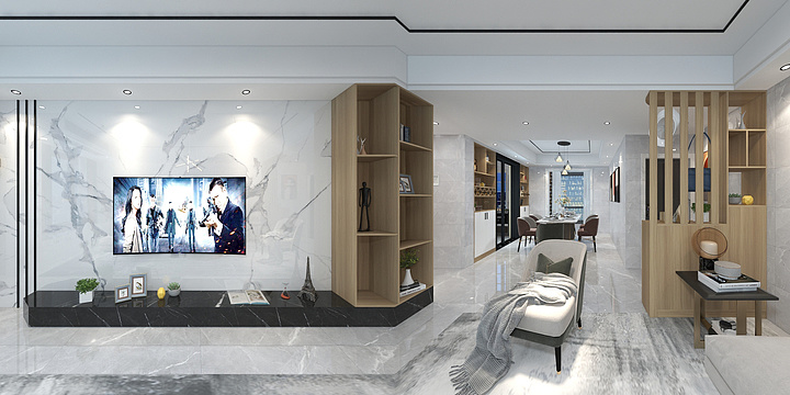 室内设计师-曾柯-耀江花园东湖区周总雅居-装修设计方案