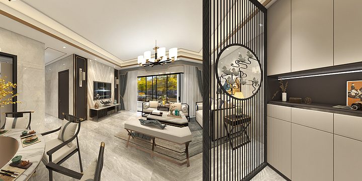 甫府设计-东投05户型-副本-副本-副本-装修设计方案