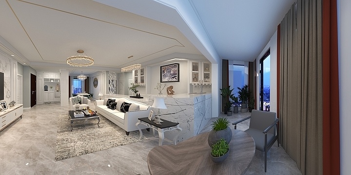 汇柏设计-绿地城-装修设计方案