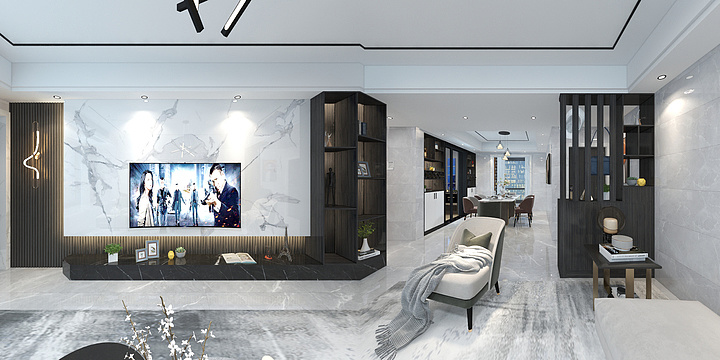 室内设计师-曾柯-耀江花园东湖区周总-装修设计方案