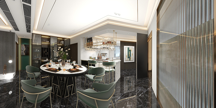 张萧萧-现代轻奢137㎡-装修设计方案