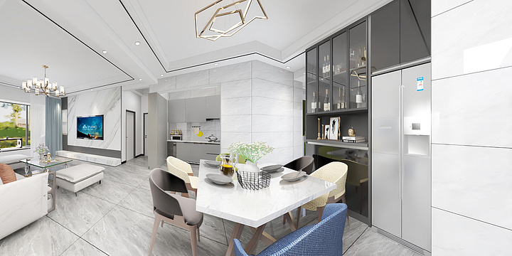 有得有失-书香雅苑18-3-1502-装修设计方案