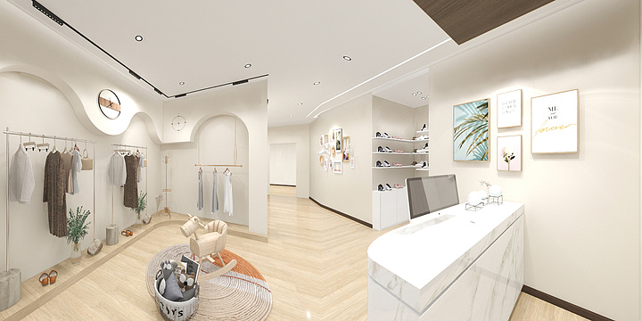 设计师联盟岳-童装店.dwg-副本-装修设计方案