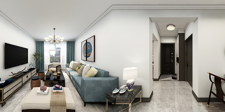 维度设计L-尚先生的吉宅-装修设计方案