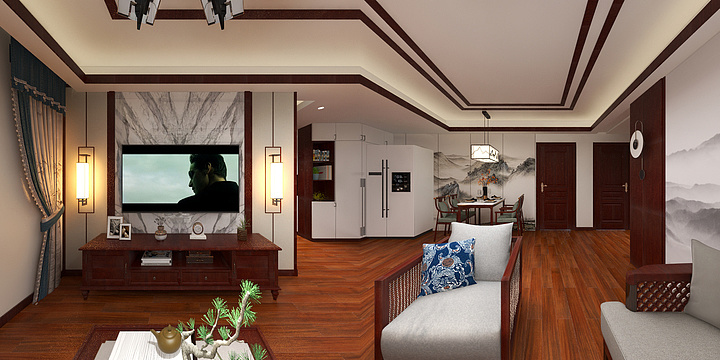 尚舍全案设计-苏建成高层706.-装修设计方案