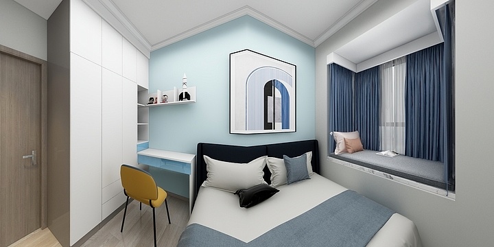 老沫-华泽城13-1001-装修设计方案