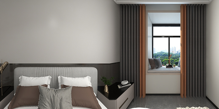 CRK-莲湖北区B2面积138㎡-装修设计方案