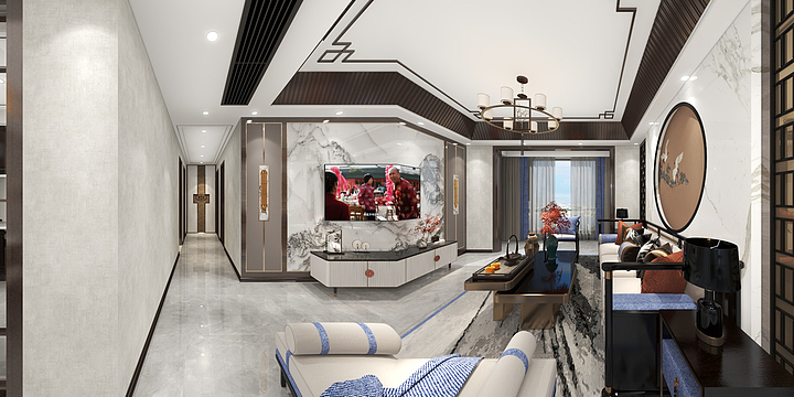 白也设计-周大姐家雅居-装修设计方案