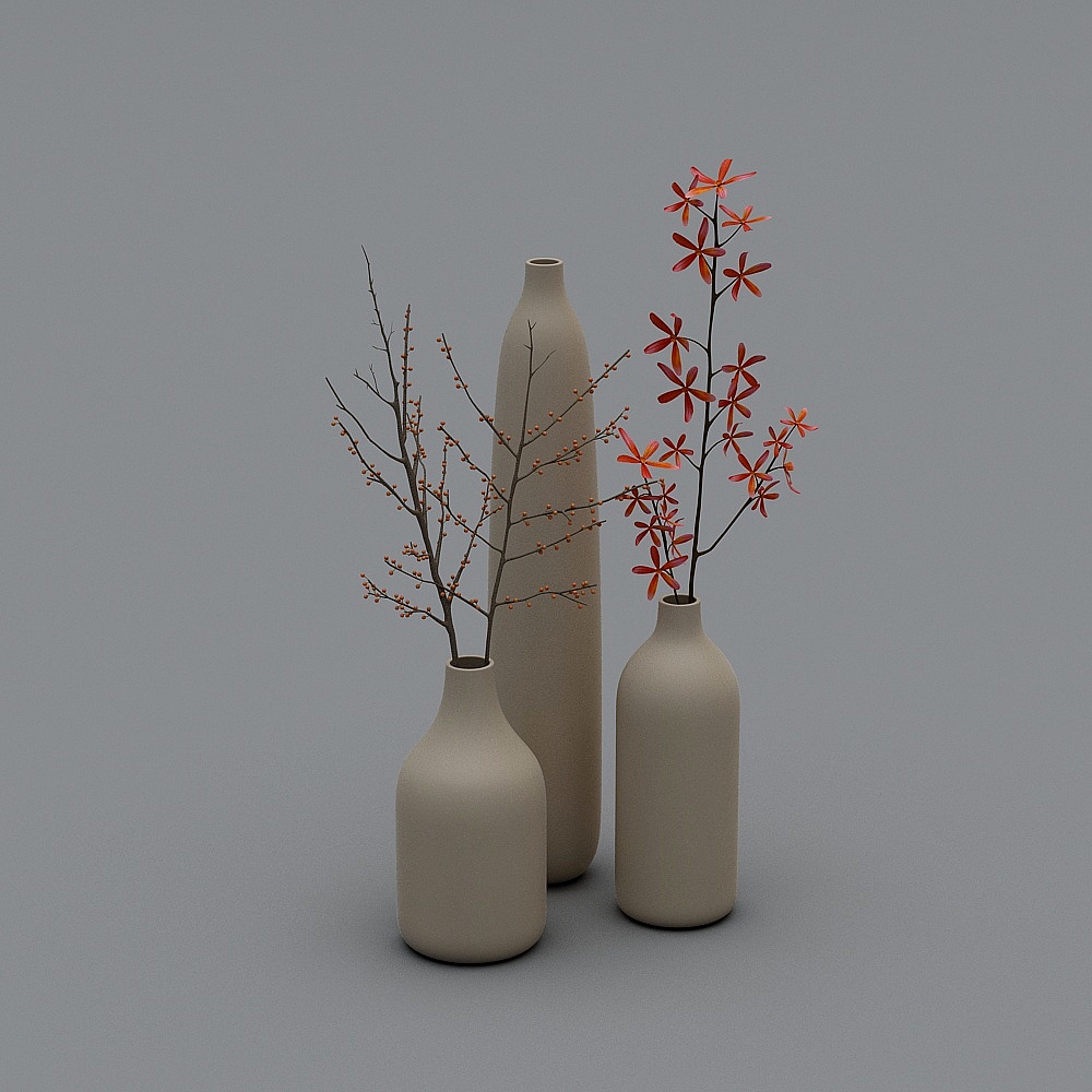 花艺3D模型