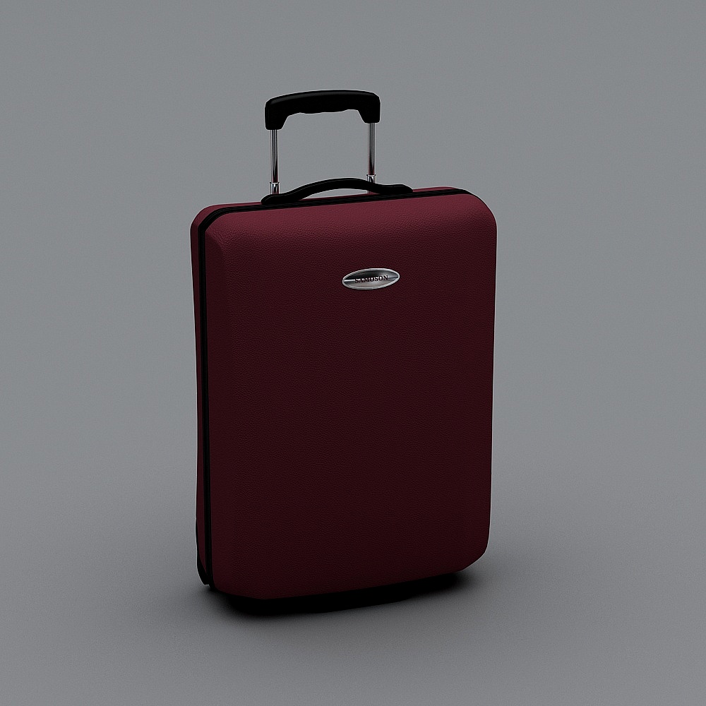 行李箱3D模型