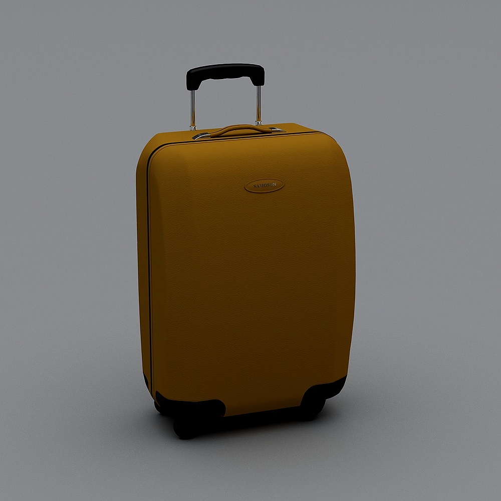 行李箱3D模型