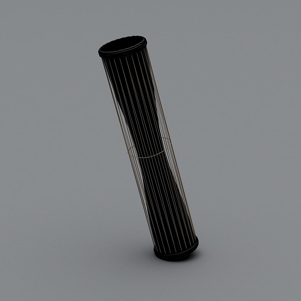 长鼓1200高 45度斜3D模型
