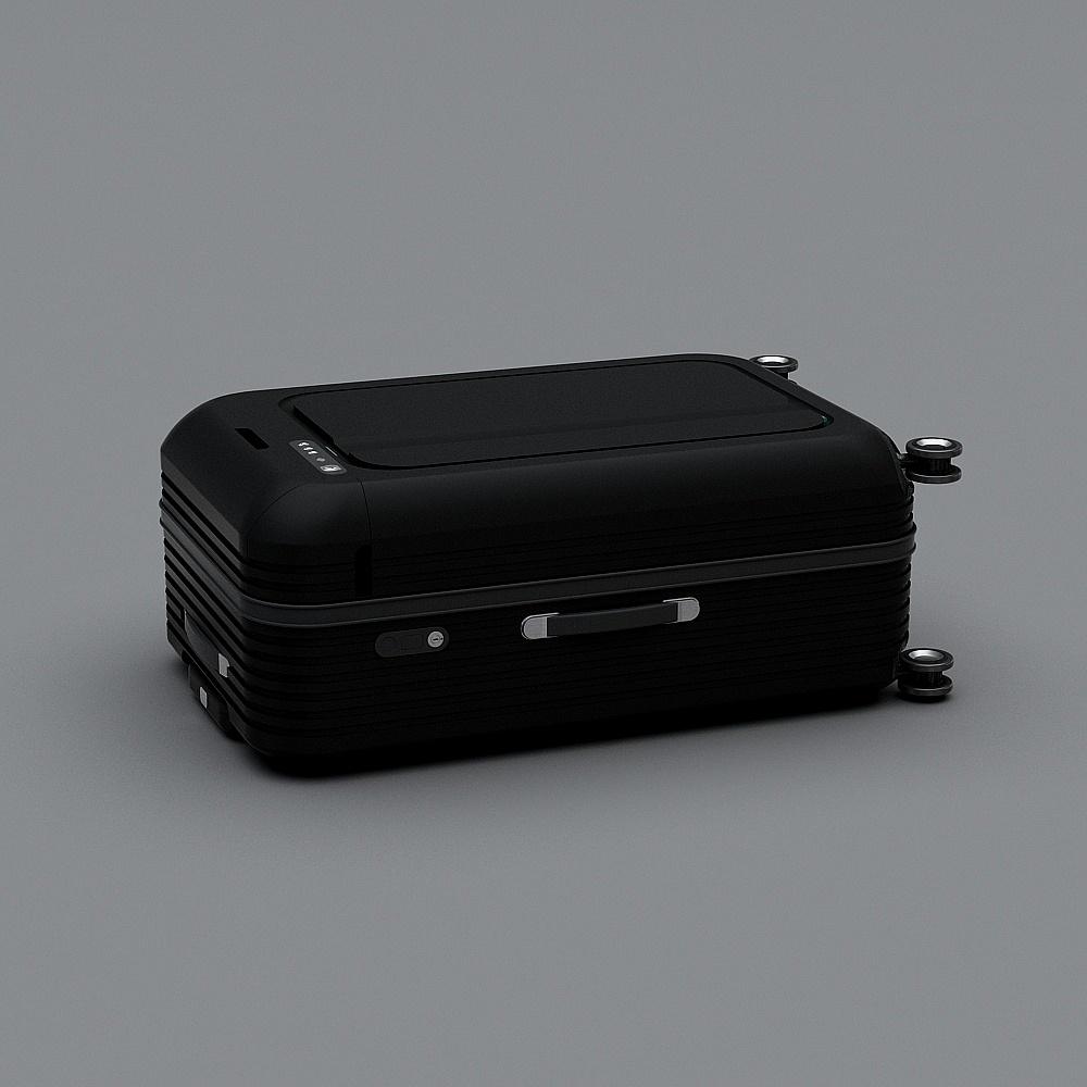 行李箱33D模型