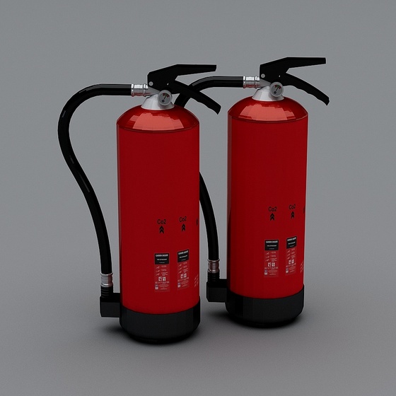 Asian Fire Extinguisher,Red+Black