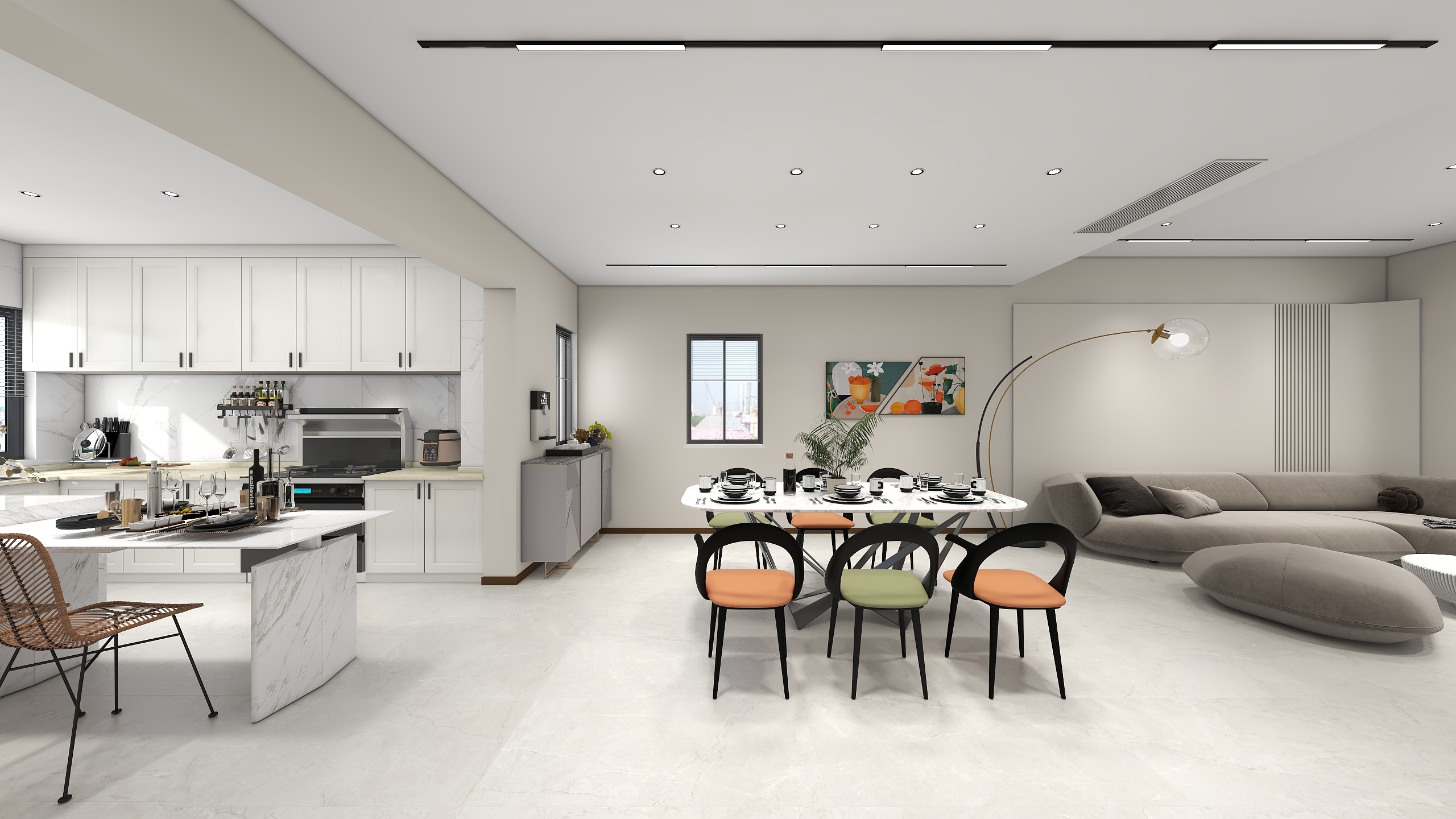 無界I全案设计工作室-澜山-罗府-装修设计方案