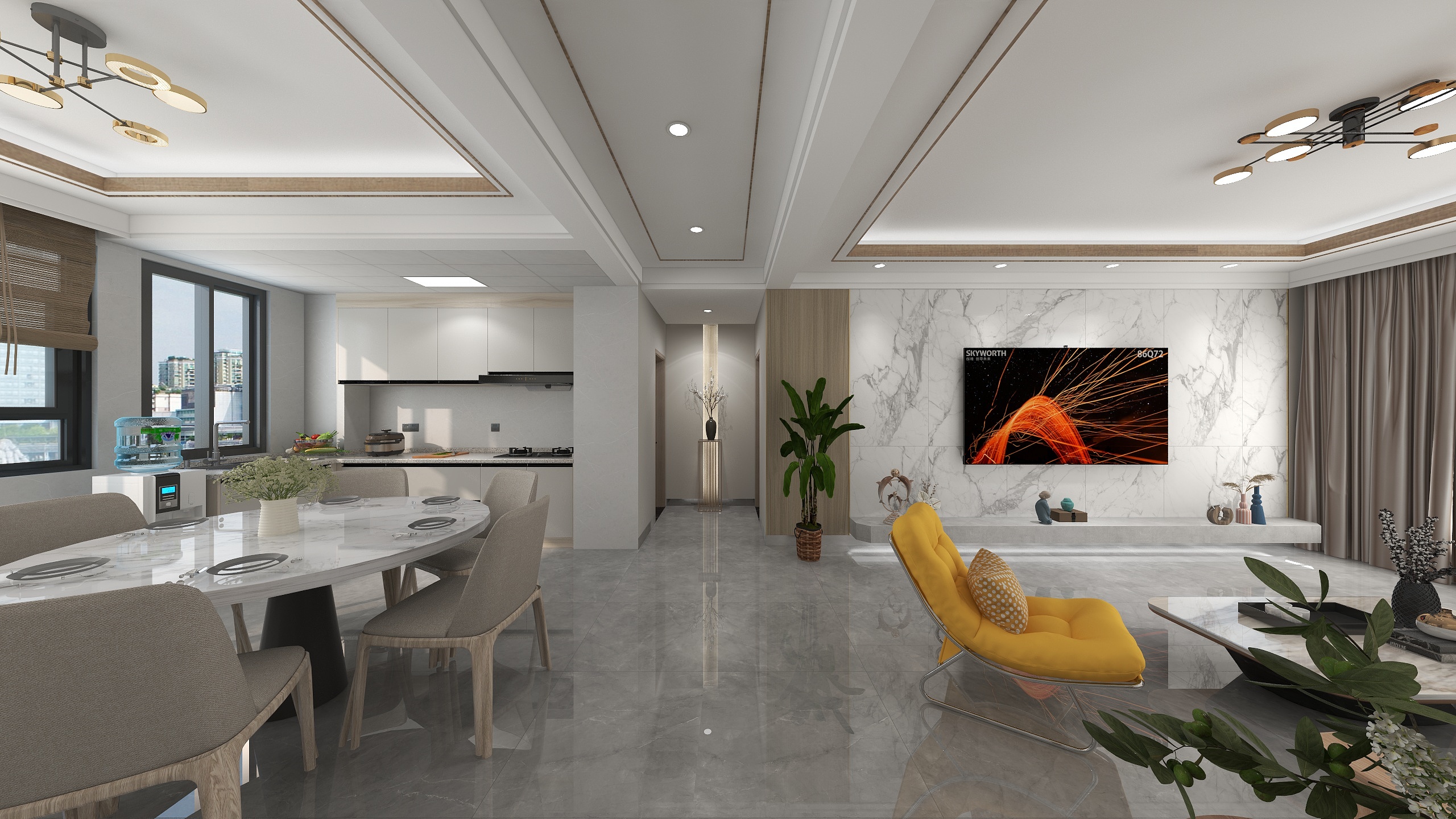 匠心设计丨泽-『北欧原木』杨武A全屋整装-装修设计方案