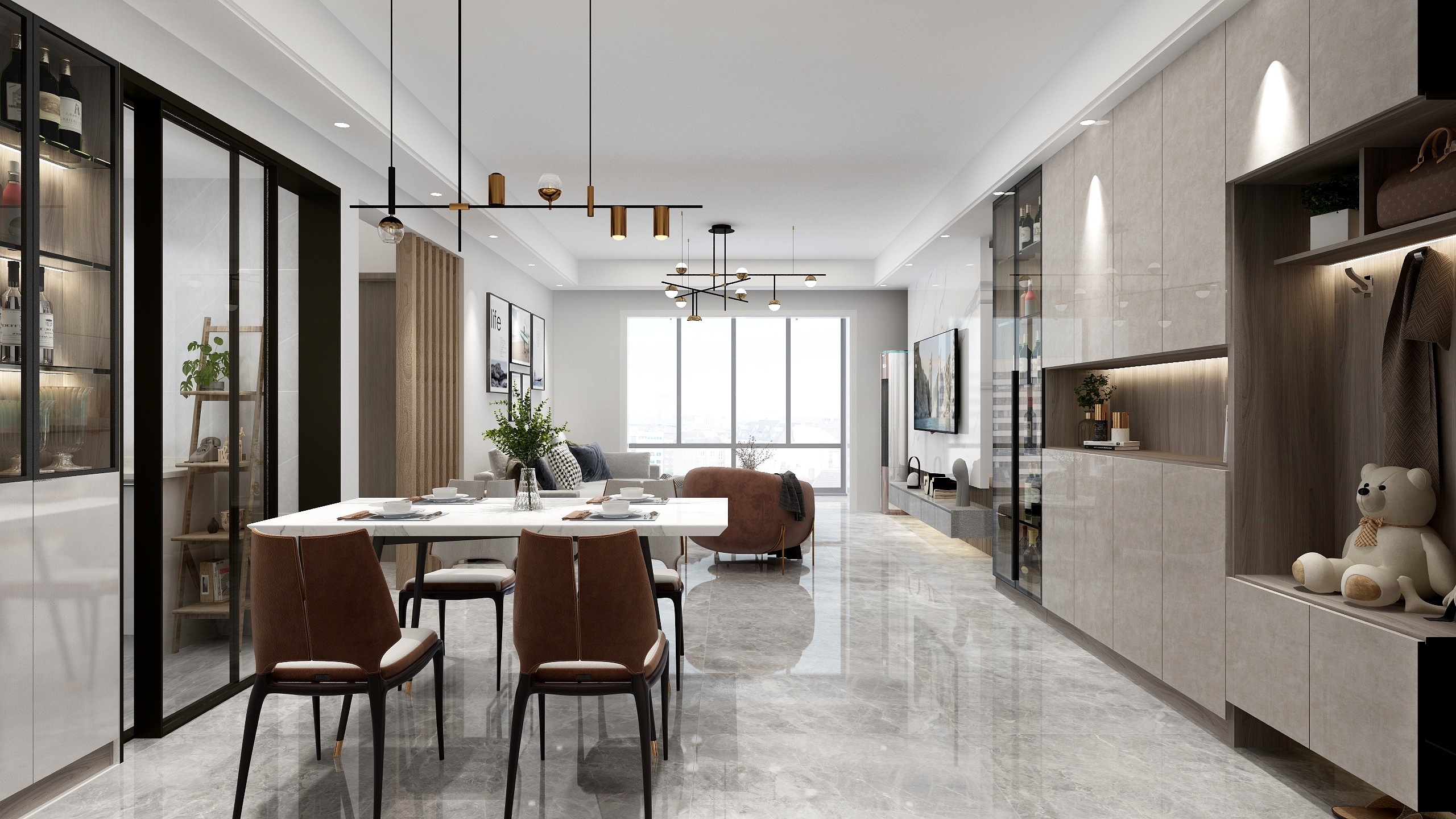 随轻-郁金蓝湾8#2601-装修设计方案