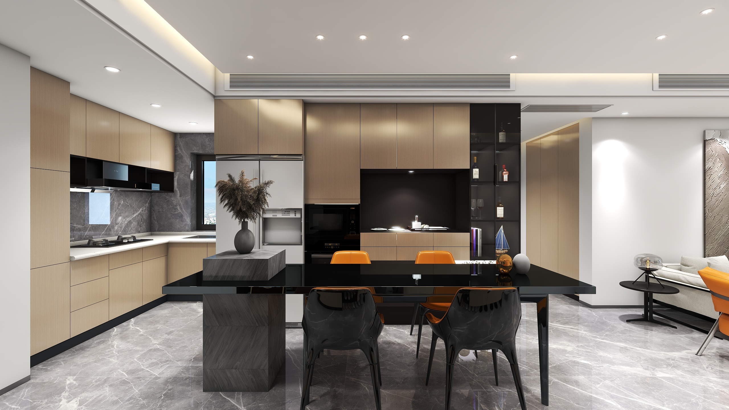 天v罪-琨御府120方案一装修效果图