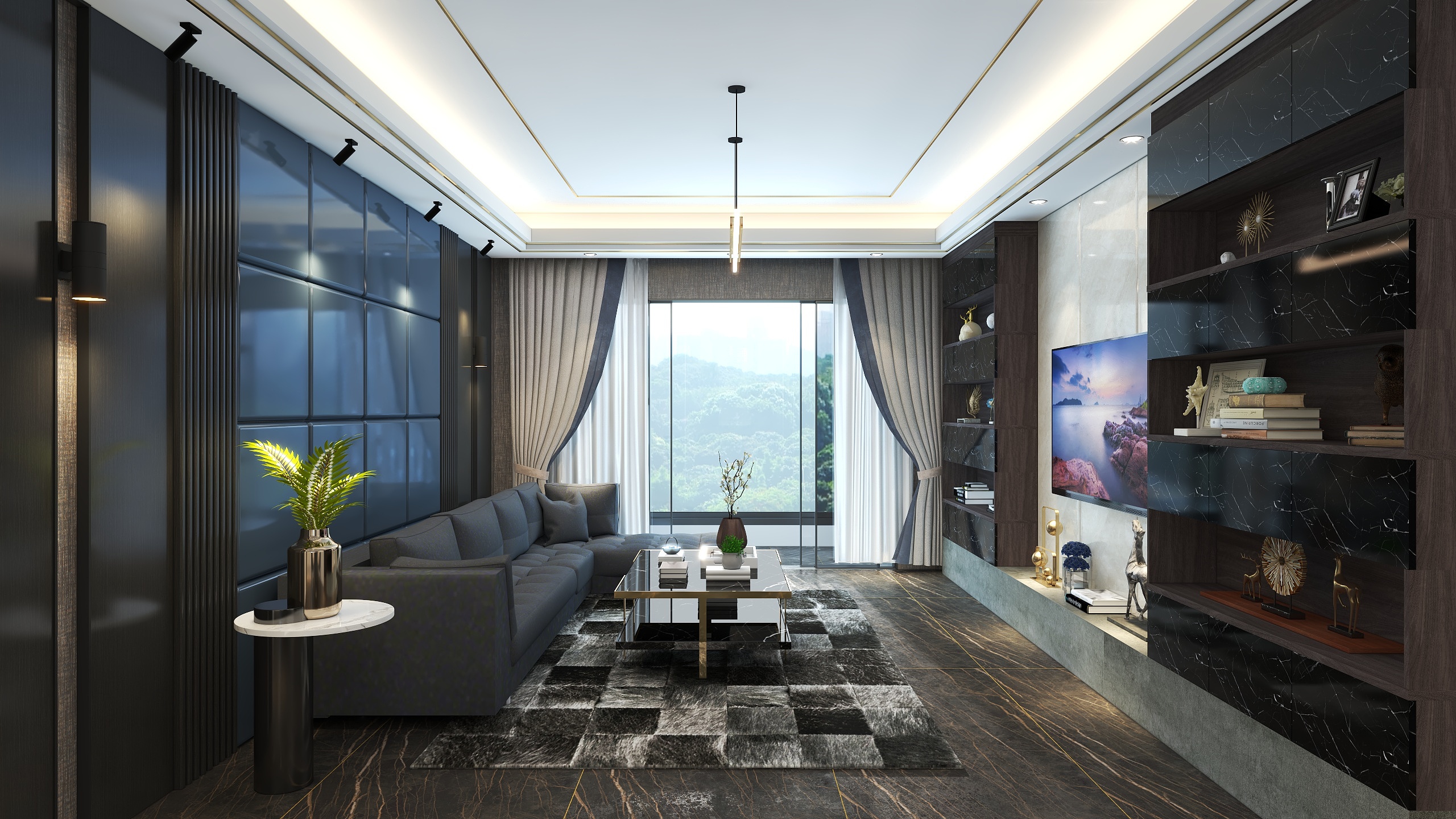 黎华铭-软装专业作业户型-装修设计方案