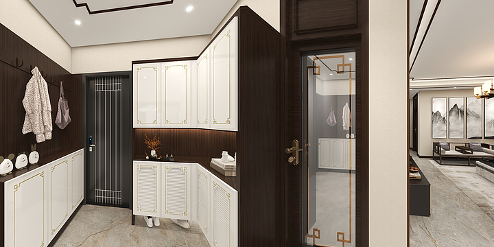 骗你是小猪猪-时代中心132.dwg-装修设计方案