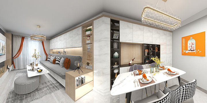 A整案设计师艳儿-刘姐北京3.4-装修设计方案