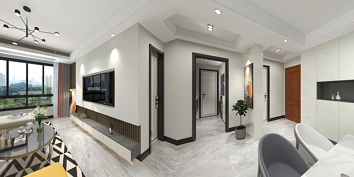 梓易弘-绿地.805-装修设计方案