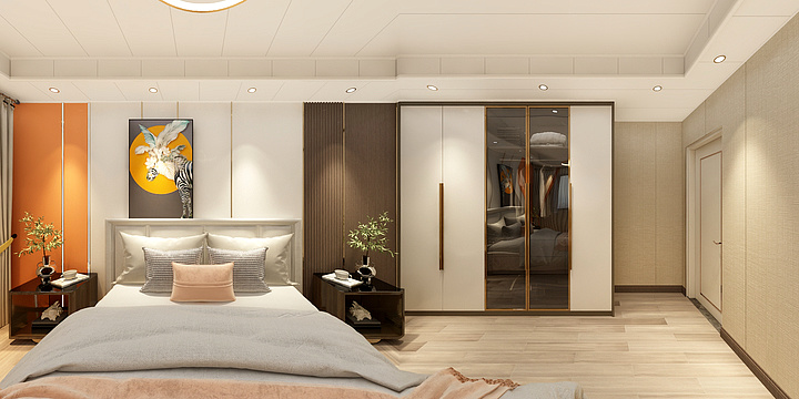 smile888888-涪阳屈总四楼-装修设计方案