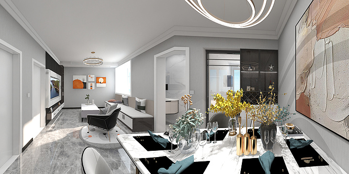 北辰10136-西城花园16幢-（星光装饰）*-装修设计方案