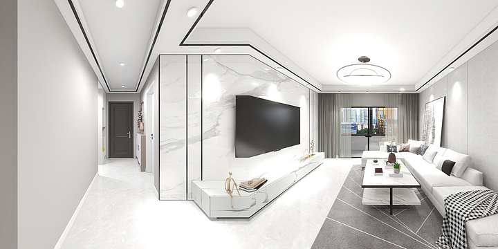 酷家乐jqfl-金别墅装饰15832971501天和城12-1-1204-装修设计方案