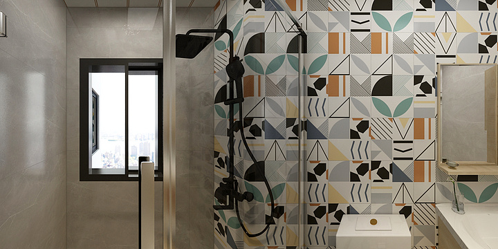 设计单路军-德信海德公园83.00㎡A2’3室2厅1卫1厨-装修设计方案