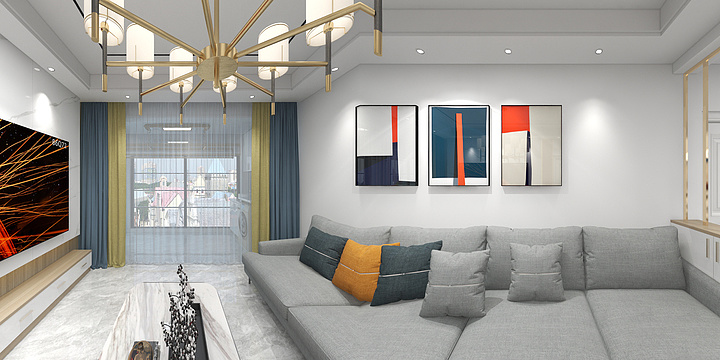 郑田旭全屋家装-向阳人家-装修设计方案