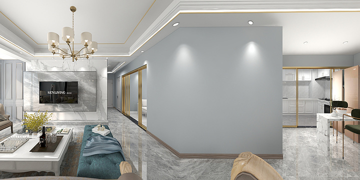 Alice大美-正黄二期7-2-2503 胡凌云-装修设计方案