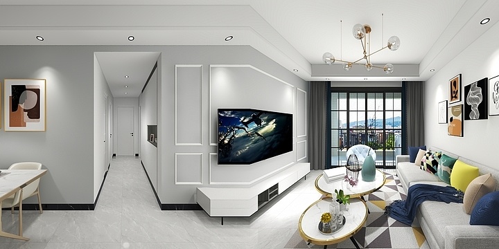 云梵室内空间设计-盛和雅颂-装修设计方案